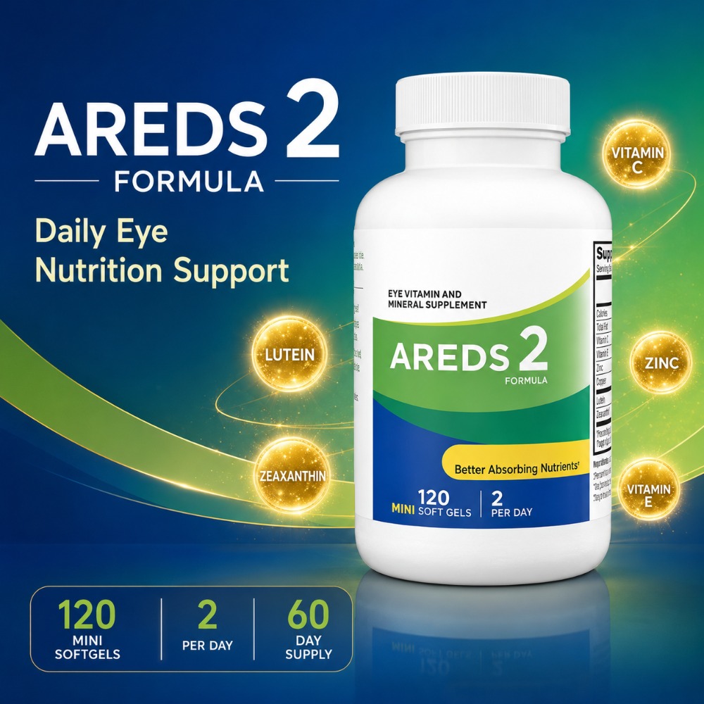 Nutrition Zinc - AREDS 2 Formule Oogvitamine Supplement met