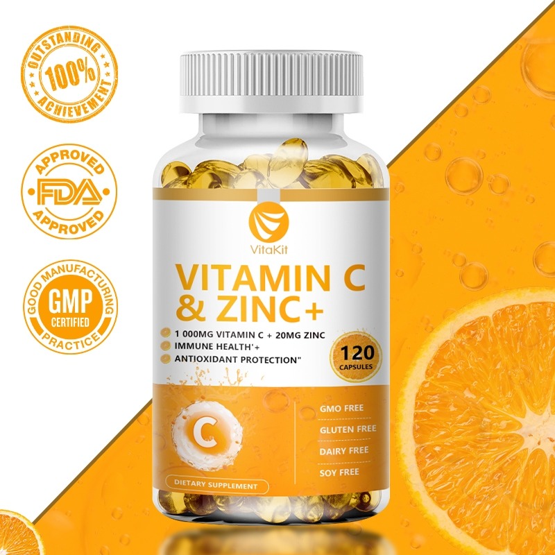 Nutrition Zinc - Vitakit Vitamine C 1000 mg met