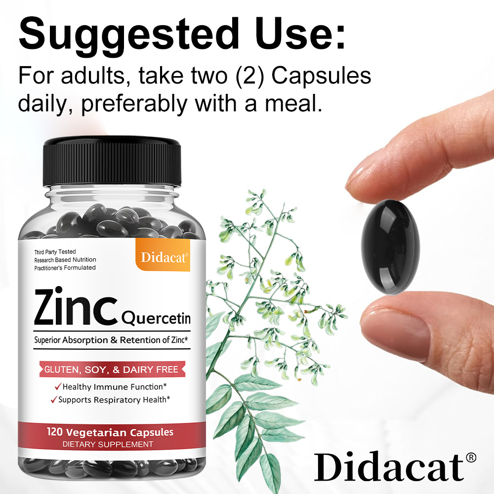 Quercetine & Zink Vegetarische - Nutrition Zinc recensie en prijs