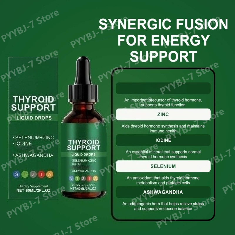 Thyroid Support Vloeibare Drup - Iodine Drops Supplement recensie en prijs