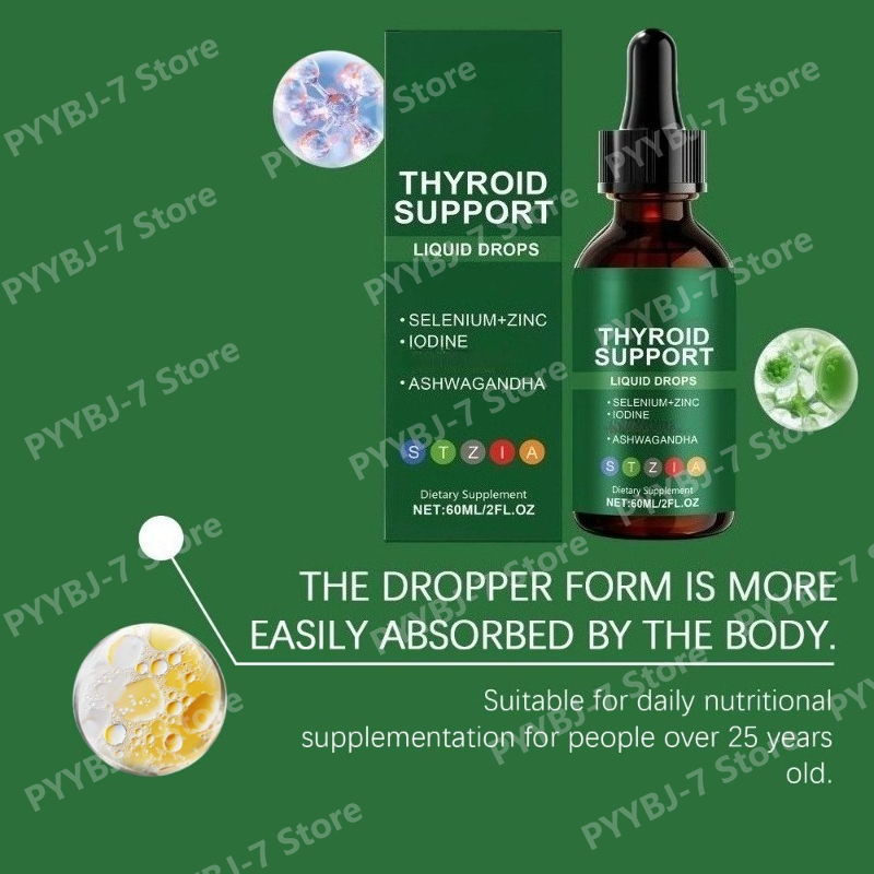 Thyroid Support Vloeibare Drup - Iodine Drops Supplement recensie en prijs